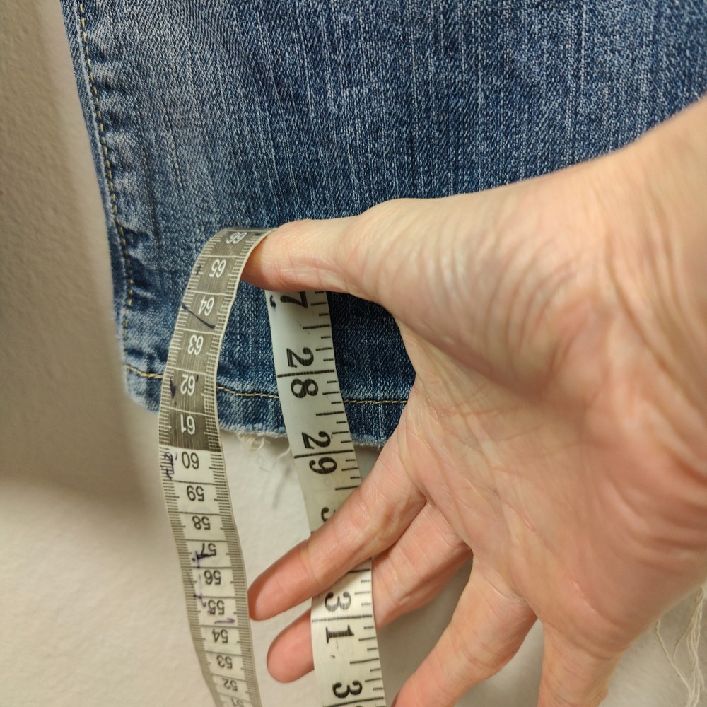 Vintage Y2K American Eagle Boyfriend 77 Jeans Womens 8 Short Low Rise Bootcut - Picture 9 of 16